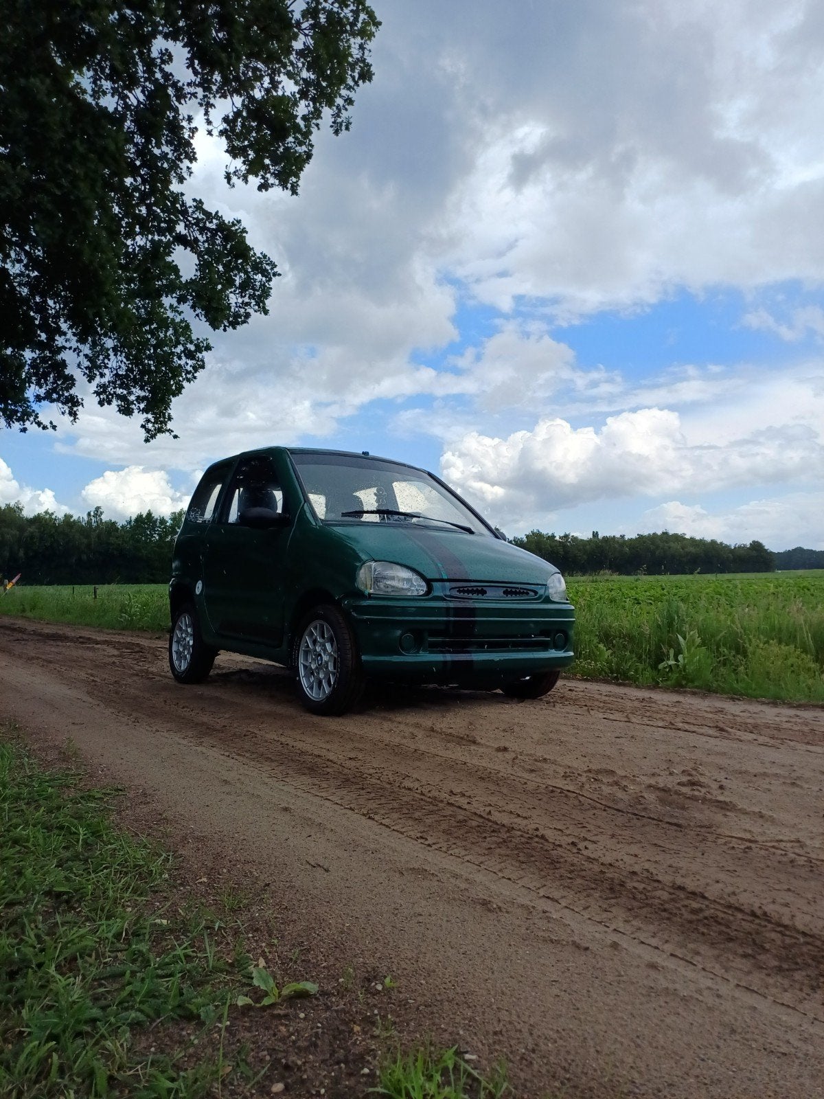 Microcar virgo, Ophalen