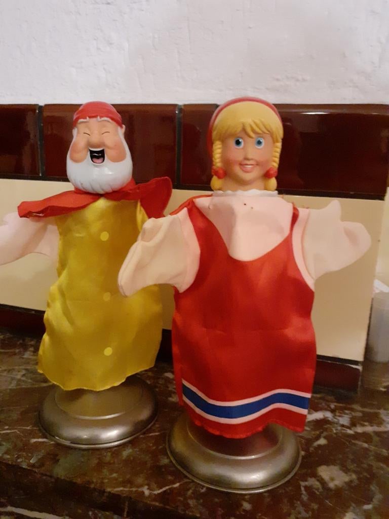 Efteling handpoppen poppenkastpoppen, Ophalen of Verzenden, Zo goed als nieuw, Pop