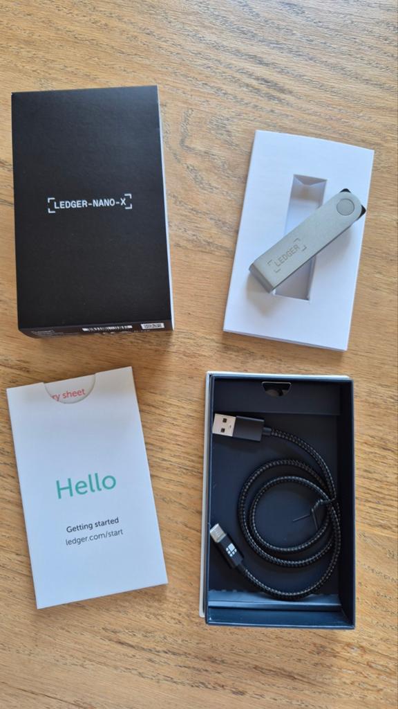Ledger Nano X, Ophalen of Verzenden, Nieuw, Apple iPhone