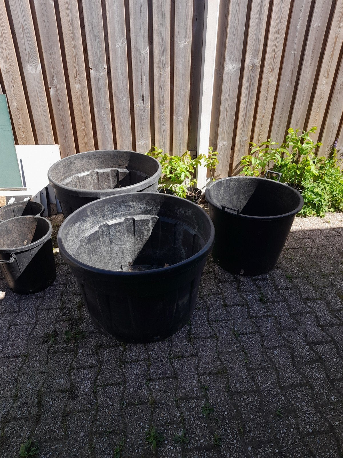 boomkuip ,planten kuipen, potten voor bomen,planten, Tuin en Terras, Bloembakken en Plantenbakken, Ophalen, Rond, Kunststof, Minder dan 30 cm