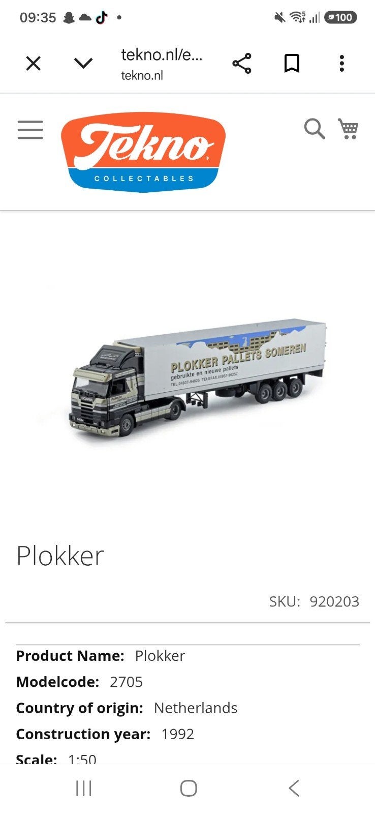 Plokker pallets gezocht, Hobby en Vrije tijd, Modelauto's | 1:50, Ophalen of Verzenden, Bus of Vrachtwagen