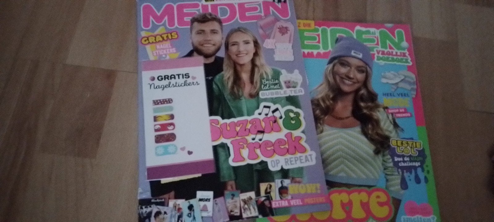 Suzan en freek + meiden boek, Ophalen, Gelezen, Damesbladen
