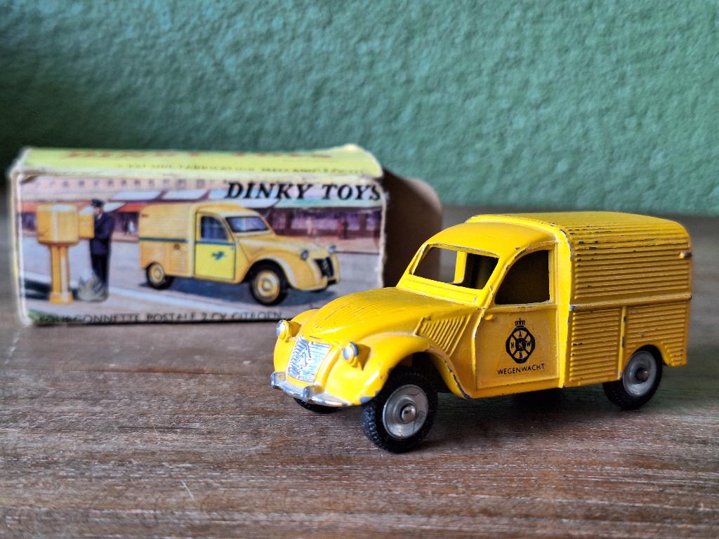Dinky Toys 562H Citroën 2CV "Wegenwacht uit 1965, Hobby en Vrije tijd, Modelauto's | 1:43, Ophalen of Verzenden, Gebruikt, Auto