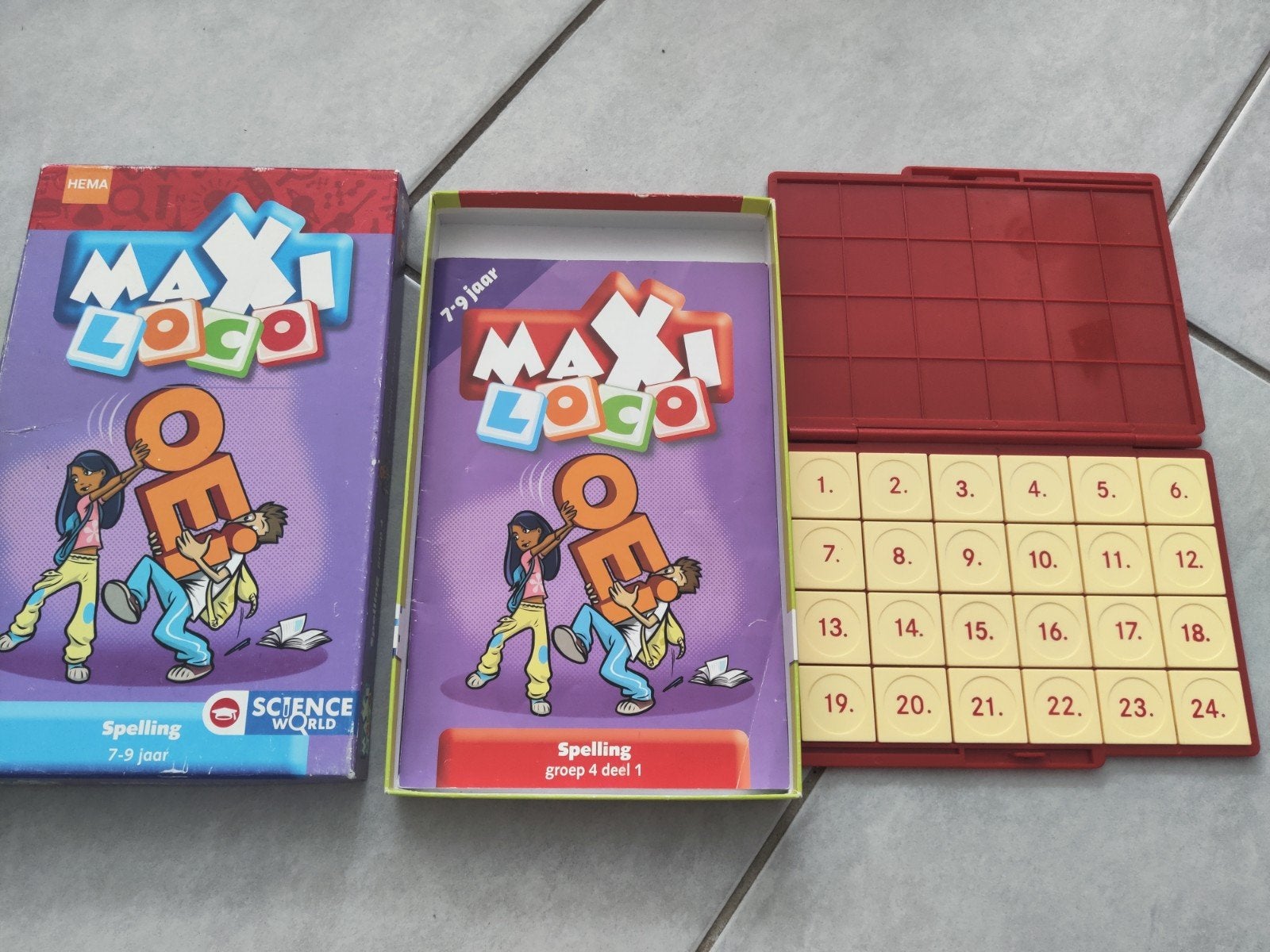 maxi Loco spelling met  Maxi Loco basisdoos, Ophalen of Verzenden, Gebruikt, Puzzelen