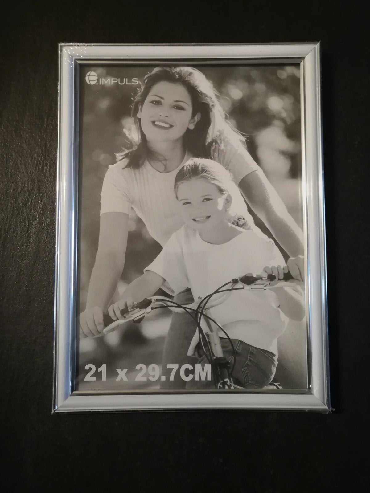 Fotolijst Wit met Zilver NIEUW, Ophalen of Verzenden, Nieuw, Standaard fotolijst
