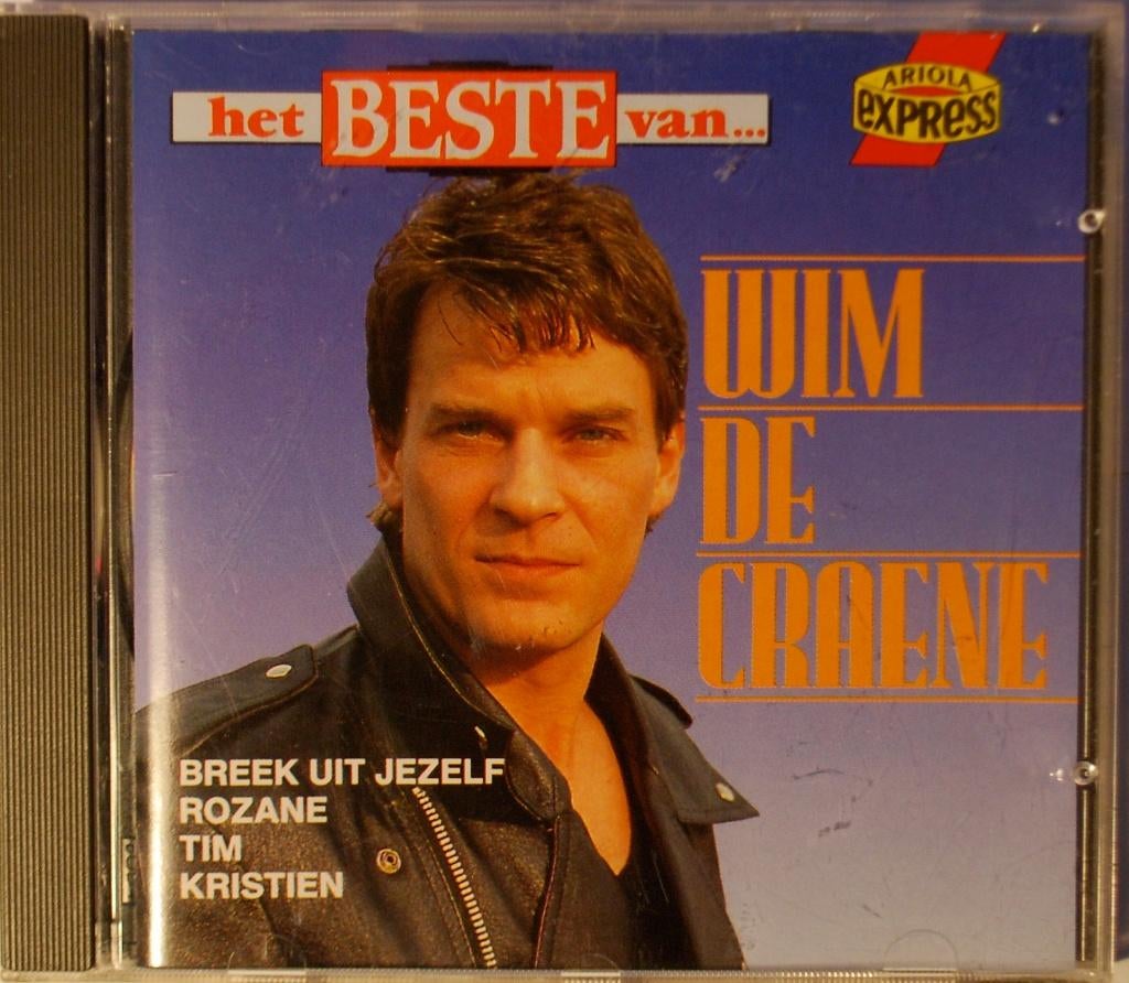 cd Wim de Craene Het beste van Ariola express DeCraene Tim, Ophalen of Verzenden, Gebruikt, Poprock