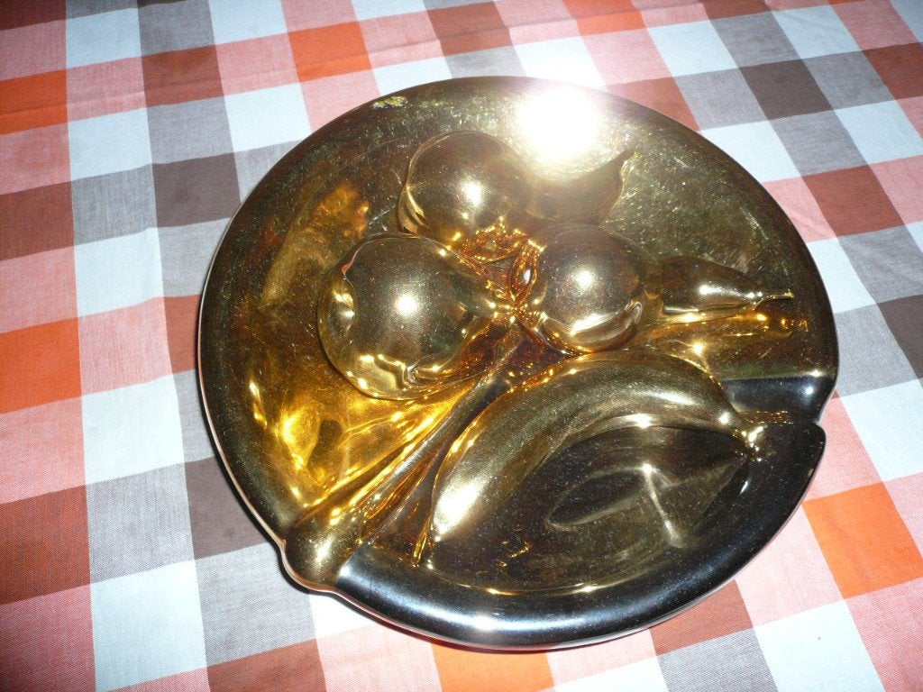 Fruitschaal met fruit van Oro Zecchino, Ophalen of Verzenden