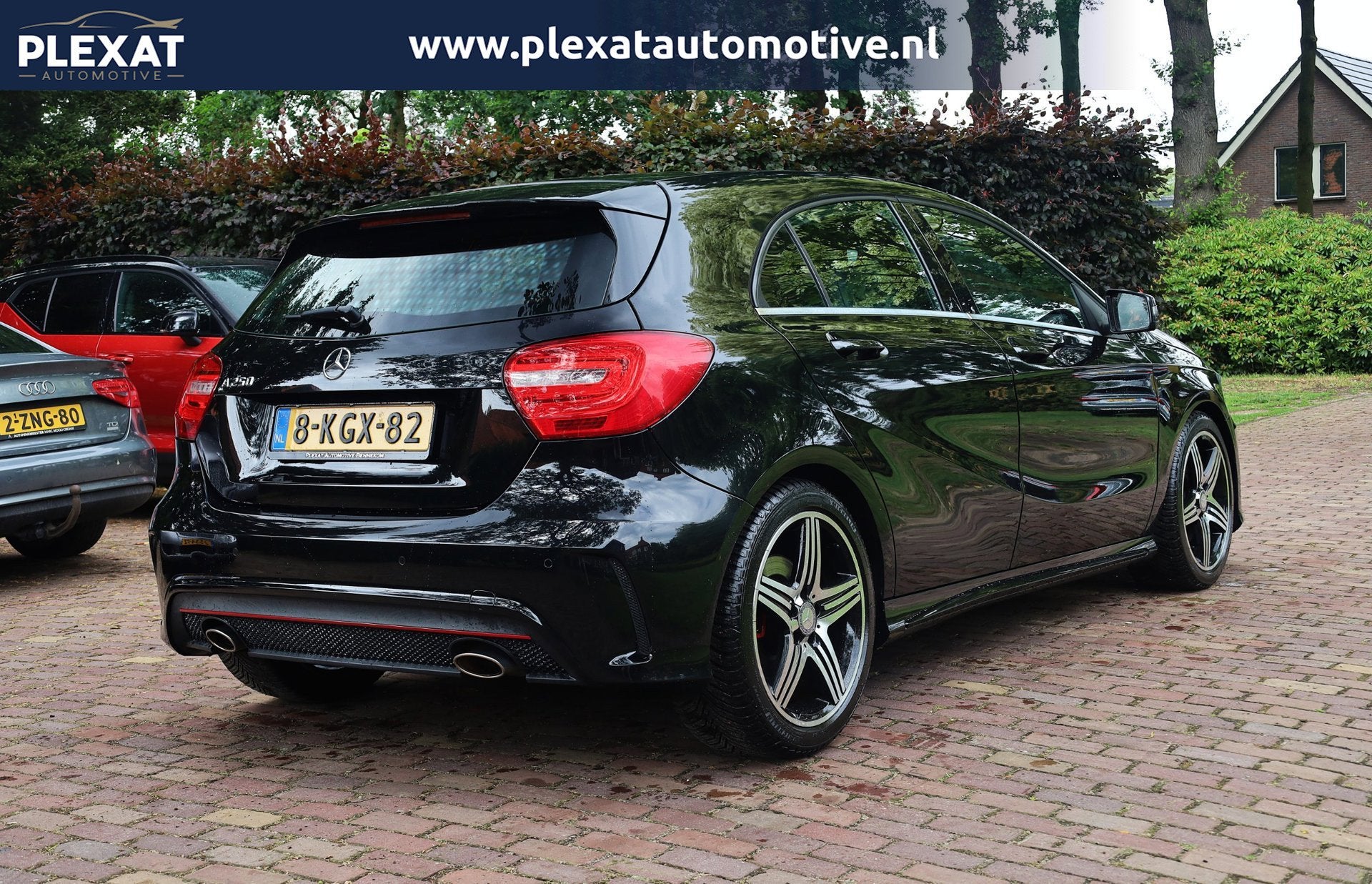 Mercedes-Benz A-klasse 250 Sport Ambition Aut. | AMG-Pakket, Auto's, Mercedes-Benz, 730 kg, Gebruikt, 4 cilinders, Zwart