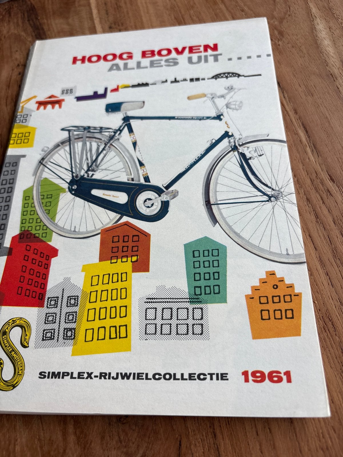 Simplex Rijwielcollectie Catalogus 1961 - Vintage Fietsen, Ophalen of Verzenden, Gelezen, Catalogus