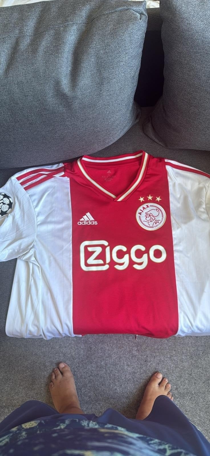 ajax shirt, Maat XL, Ophalen, Zo goed als nieuw, Shirt
