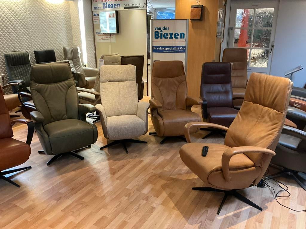 Relaxfauteuils met dta op functie, Huis en Inrichting, Ophalen of Verzenden, Zo goed als nieuw