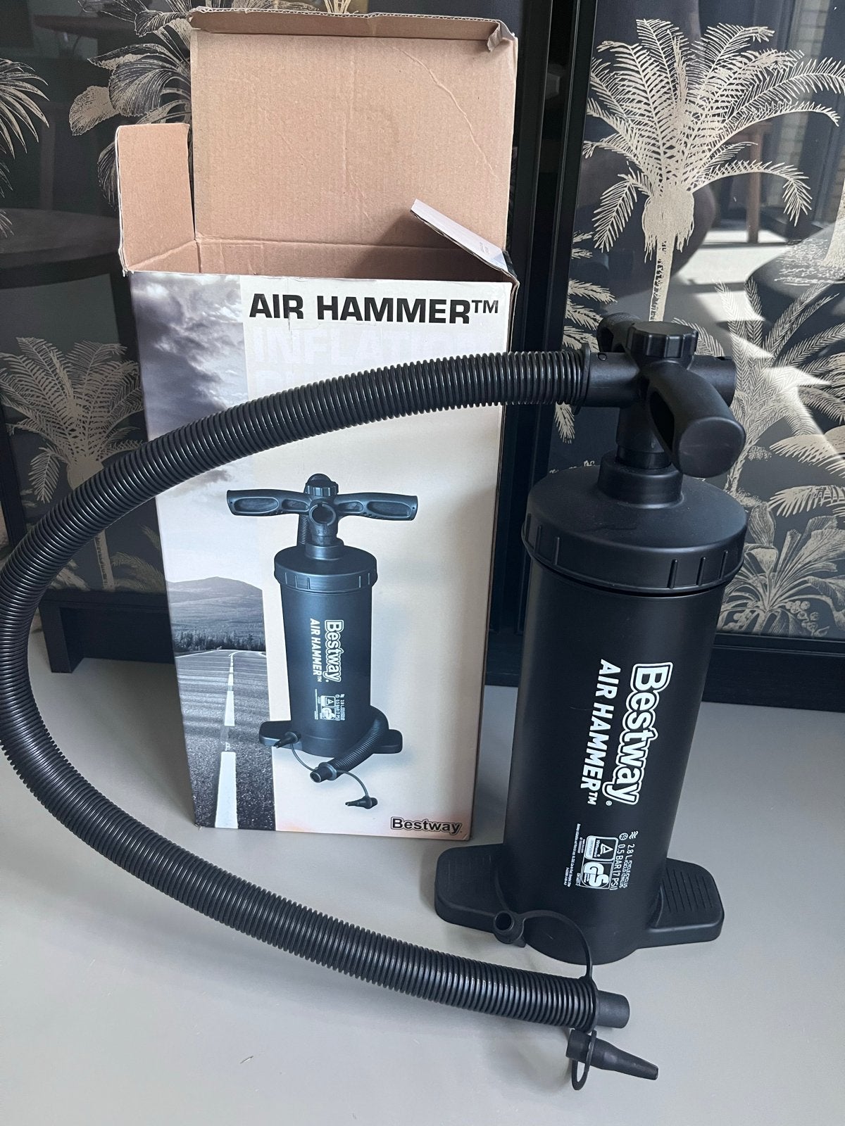 Bestway Air Hammer Opblaaspomp, Ophalen of Verzenden, Zo goed als nieuw