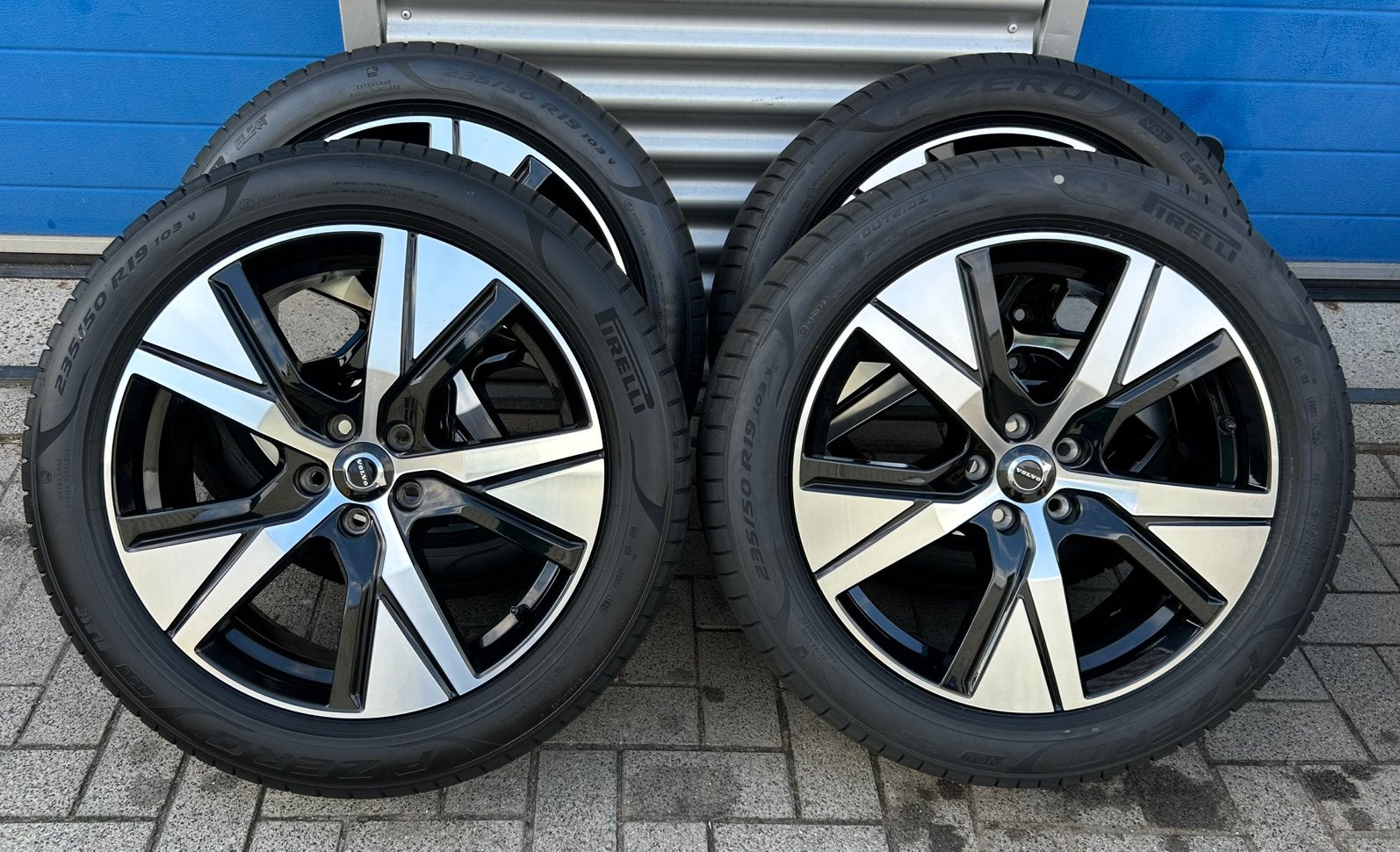 Zgan 19 inch Volvo velgen 235-50-19 zomerbanden XC40,V90CC, Auto-onderdelen, 19 inch, Banden en Velgen, Nieuw, Ophalen of Verzenden