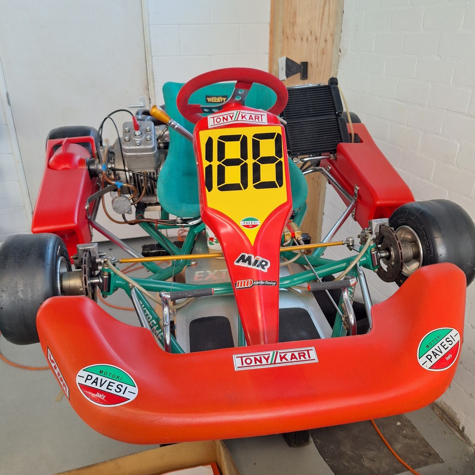 Tony Kart oldtimer, Ophalen of Verzenden, Zo goed als nieuw, Kart