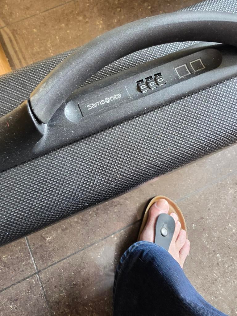 Samsonite aktetas met cijferslot ophalen, Gebruikt, Hard kunststof, Slot, Minder dan 50 cm