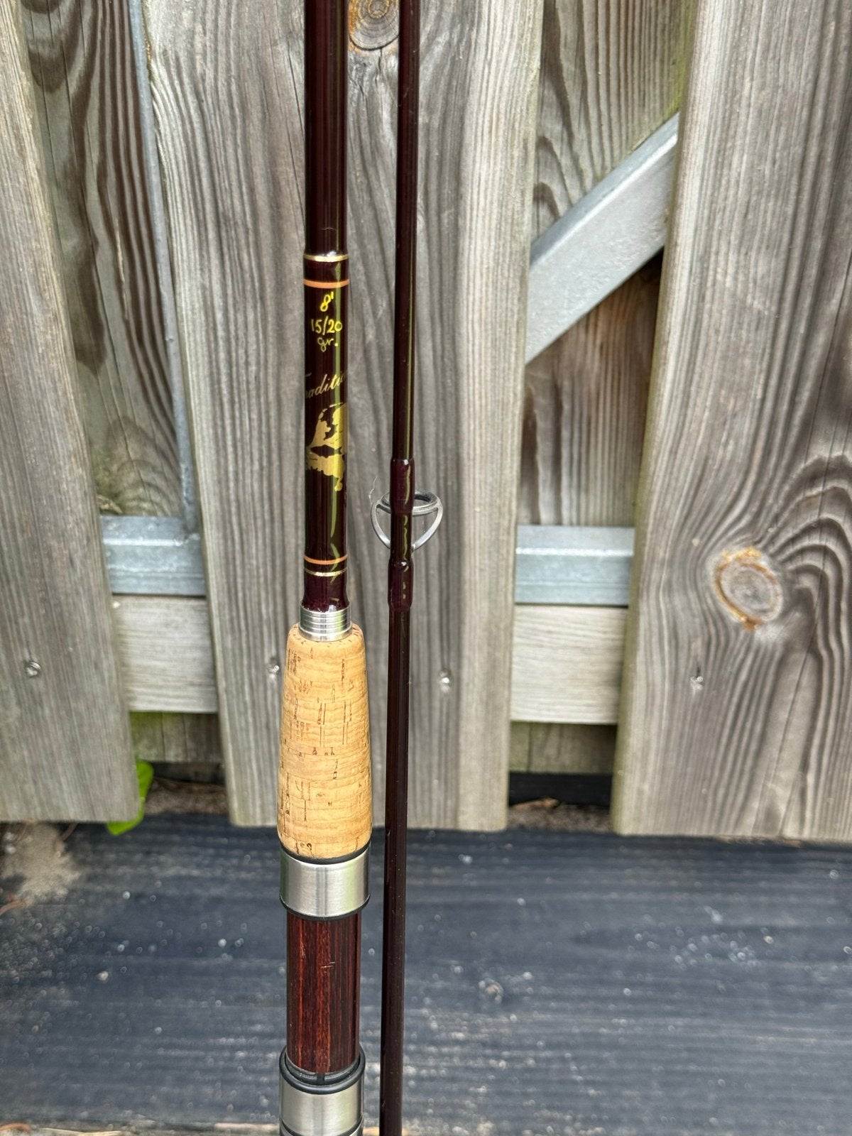 TON TEMMING TRADITIONAL SPINNING 8FOOT 15/20 GRAM, Ophalen, Zo goed als nieuw, Werphengel