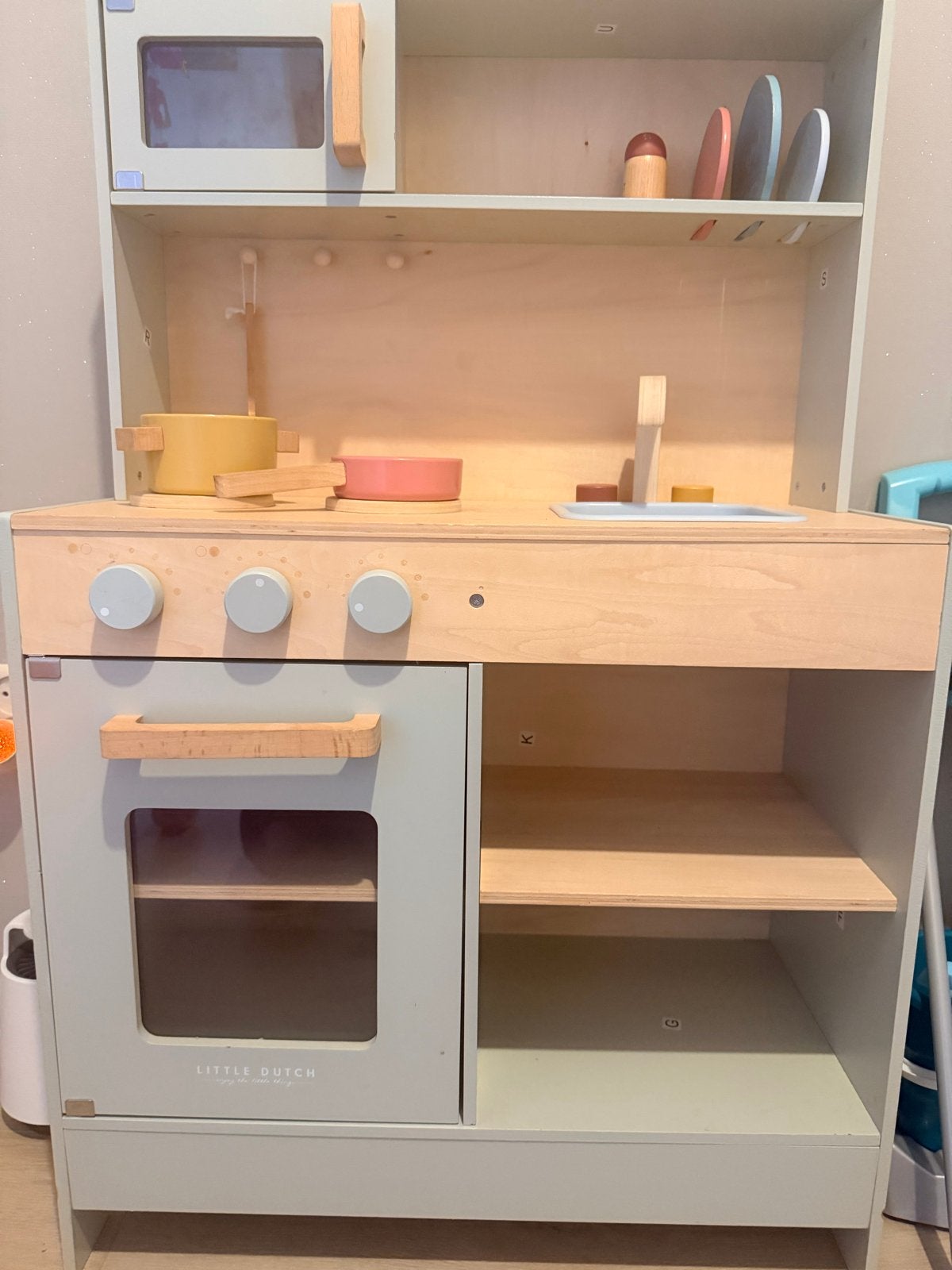 Little Dutch Houten Speelkeuken met Accessoires, Ophalen of Verzenden, Zo goed als nieuw, Hout, Speelkeuken