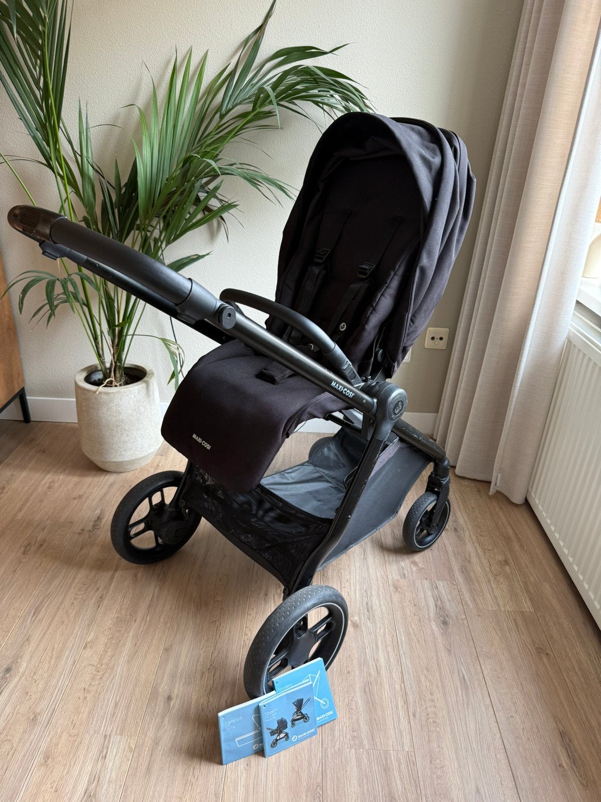 Maxi cosi street + inclusief carry cot en accessoires, Kinderen en Baby's, Ophalen, Gebruikt, Combiwagen, Met reiswieg
