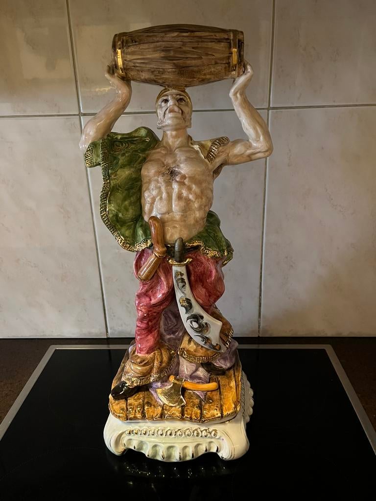 Puntgaaf groot vintage beeld uit Italië, Ophalen of Verzenden