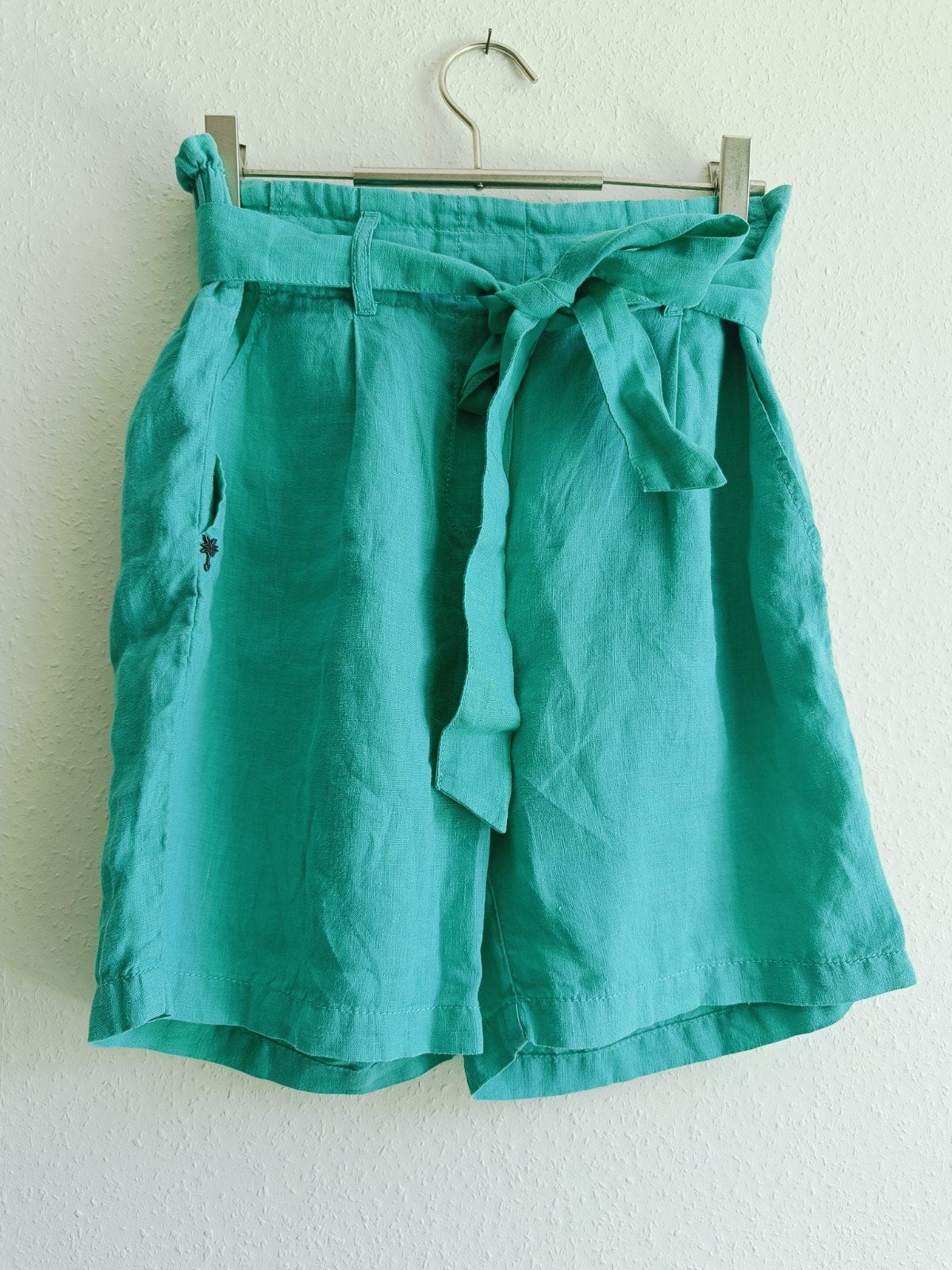 Sandwich turqoise blauwe shorts korte broek maat XS S, Kleding | Dames, Broeken en Pantalons, Kort, Blauw, Ophalen of Verzenden
