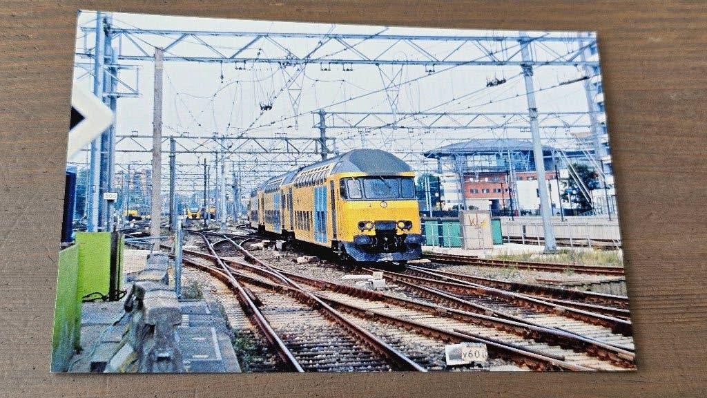 Foto TREIN NS Nederlandse Spoorwegen Dubbeldekker DDM, Verzenden, Gebruikt, Trein, Overige typen