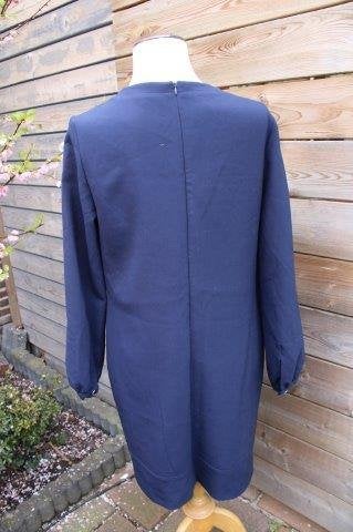 Jurk donkerblauw Caroline Biss mt 40 OPRUIMING Vaste prijs, Maat 38/40 (M), Blauw, Ophalen of Verzenden, Zo goed als nieuw