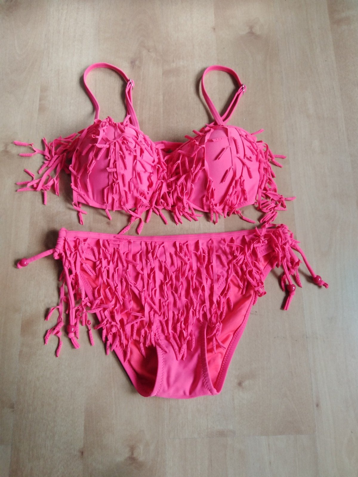 leuke roze bikini, Ophalen of Verzenden, Zo goed als nieuw, Roze, Bikini