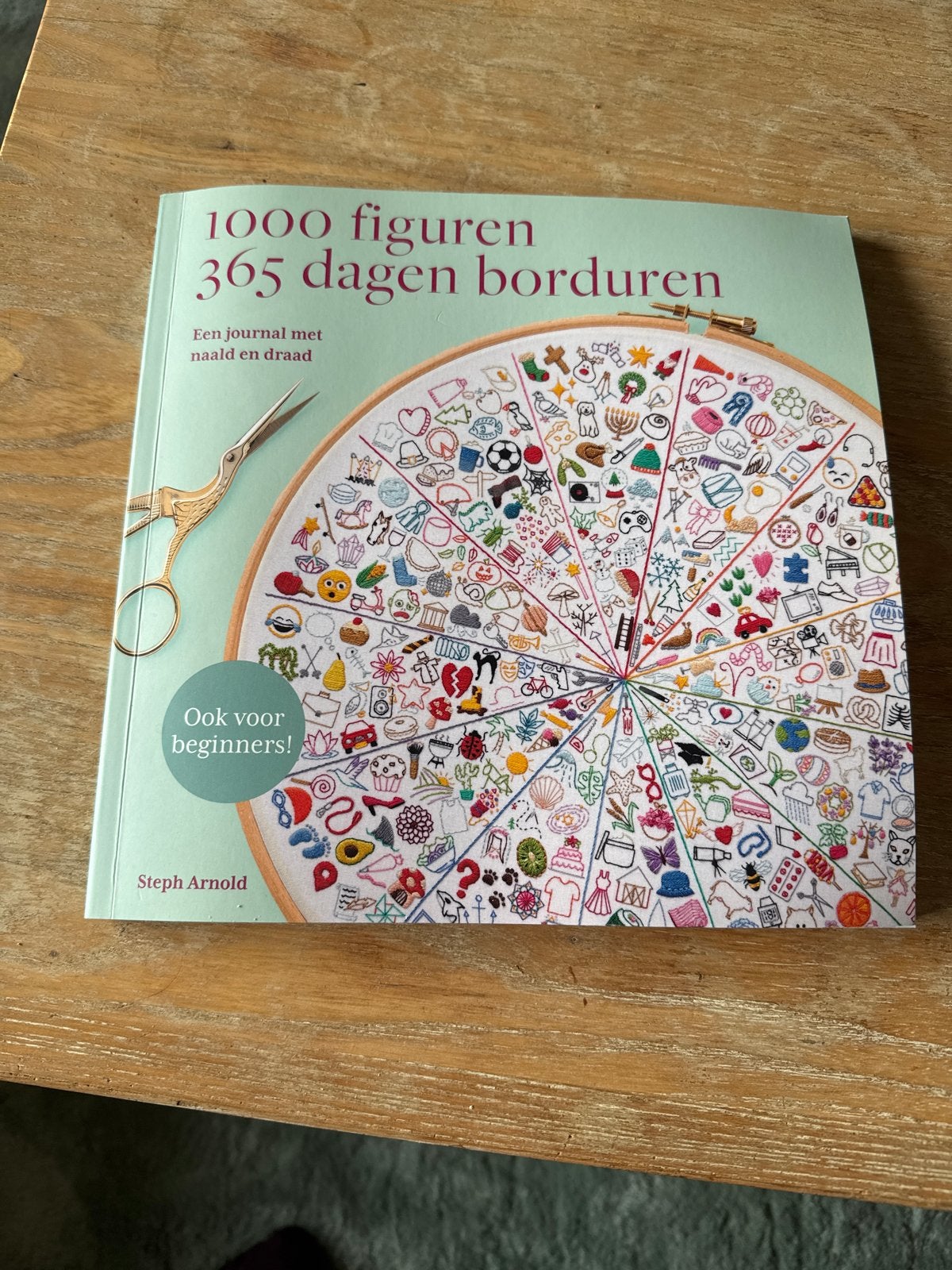 1000 Figuren 365 Dagen Borduren - Journal met naald en draad, Hobby en Vrije tijd, Ophalen of Verzenden, Nieuw, Handborduren, Patroon