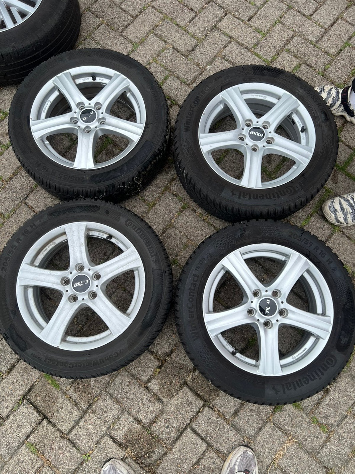 205/55/16 Winterset OXXO 5/112, Auto-onderdelen, Banden en Velgen, Ophalen, 16 inch, Banden en Velgen, 205 mm
