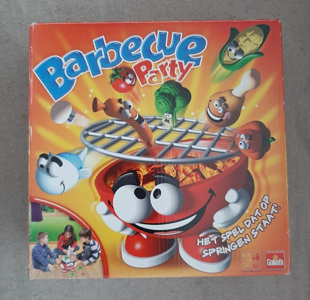 Barbecue party, Drie of vier spelers, Ophalen of Verzenden, Zo goed als nieuw, Goliath