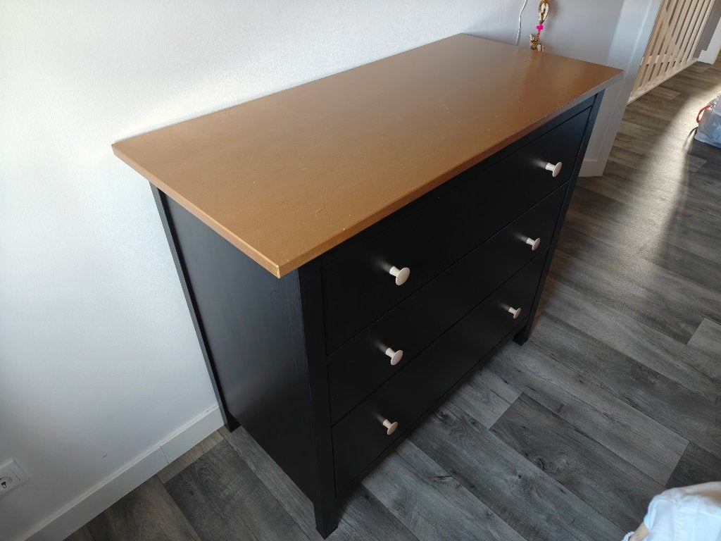 Ikea Hemnes ladekast, Ophalen, Gebruikt, 100 tot 150 cm, Modern landelijk