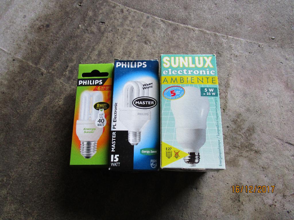 Lampen, 30 tot 60 watt, Soft of Flame, Nieuw, Spaarlamp
