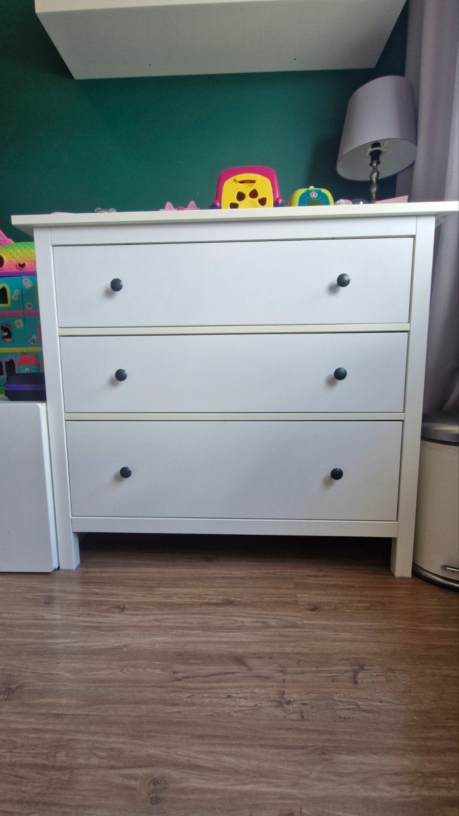 IKEA Hemnes ladekast wit, Ophalen, Gebruikt, 100 tot 150 cm, Met lade(s)