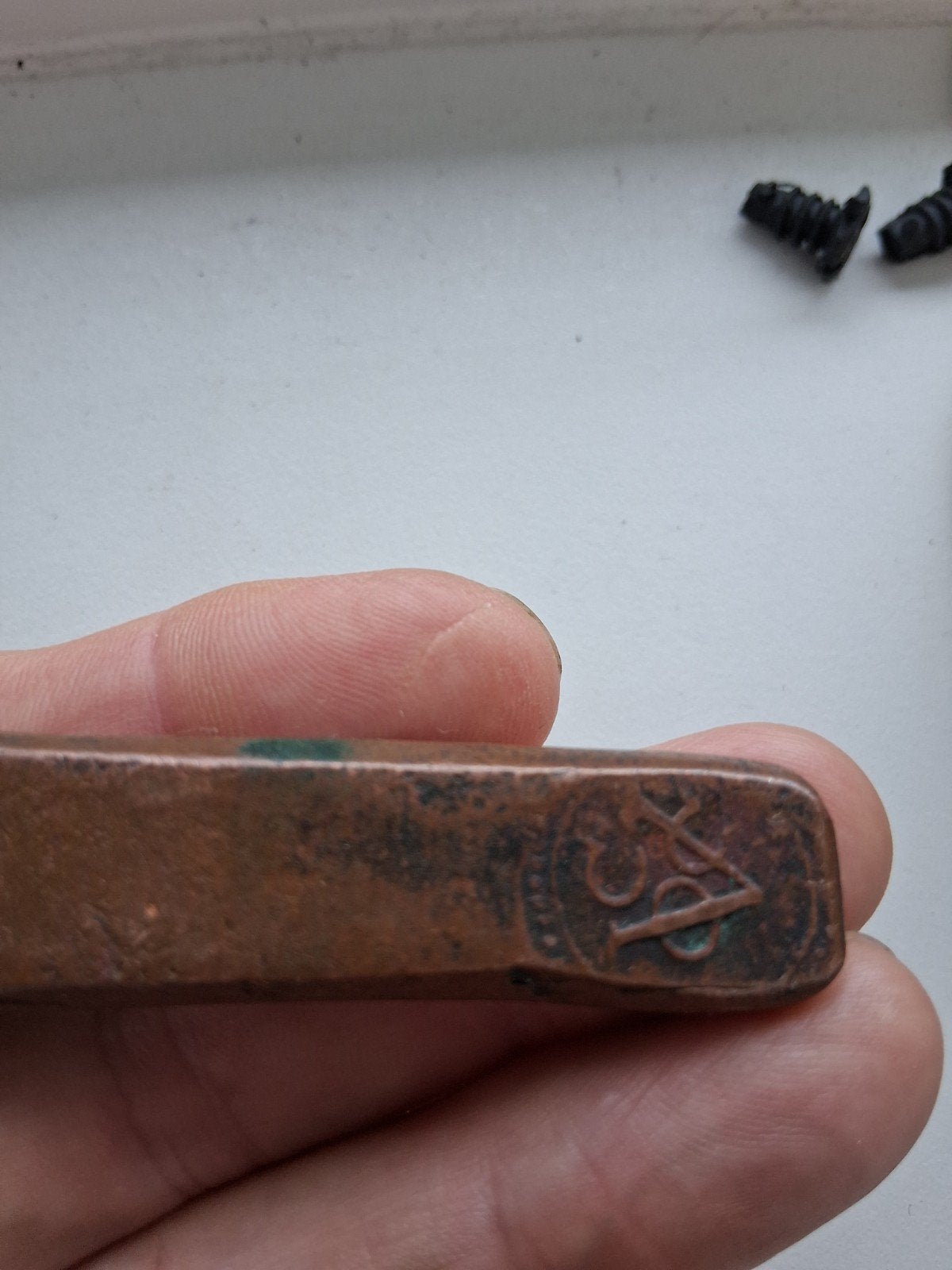 Voc Langwerpige Grote Stuiverbonk Ceylon 4/3/4 stuiver 1785., Ophalen of Verzenden, Vóór koninkrijk, Overige waardes