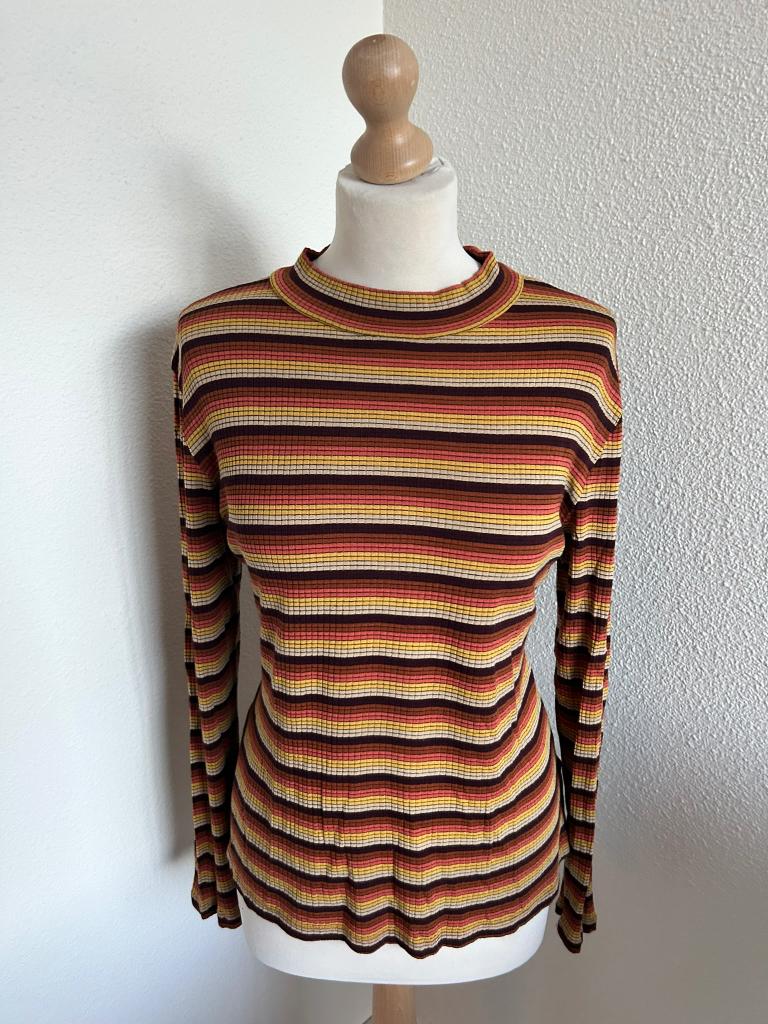 King Louie maat XL Top Stripe mango orange 2883, Kleding | Dames, Tops, Maat 46/48 (XL) of groter, Oranje, Ophalen of Verzenden
