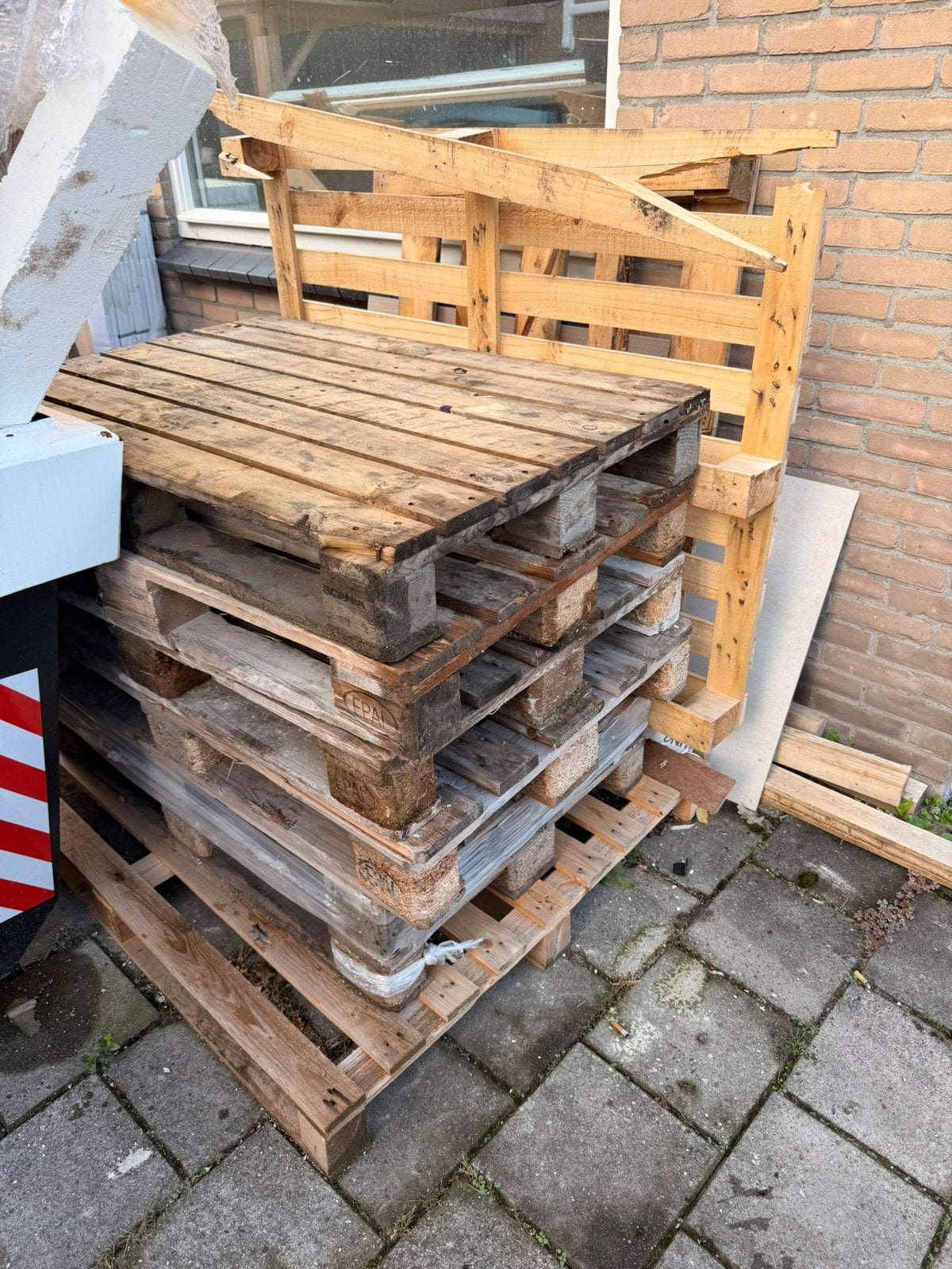 Diverse pallets | euro pallets, Doe-het-zelf en Verbouw, Ophalen, Zo goed als nieuw, Pallet, Minder dan 200 cm