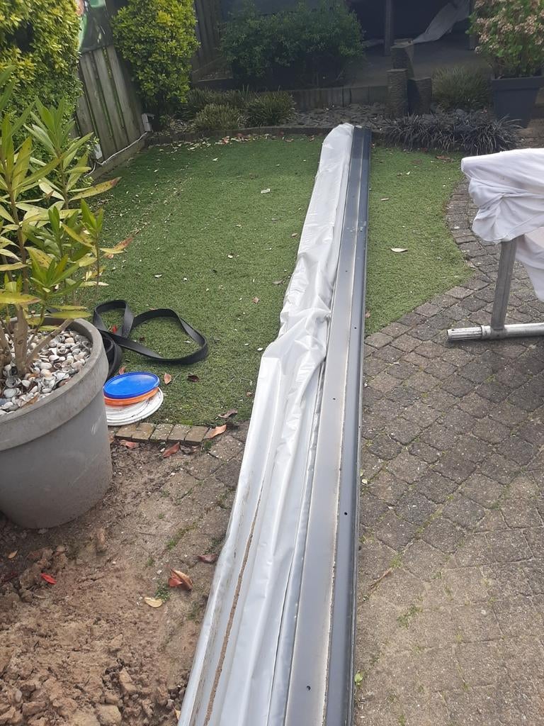 Gumax gootpakket 6060mm antraciet met beschadiging, Ophalen of Verzenden, Nieuw
