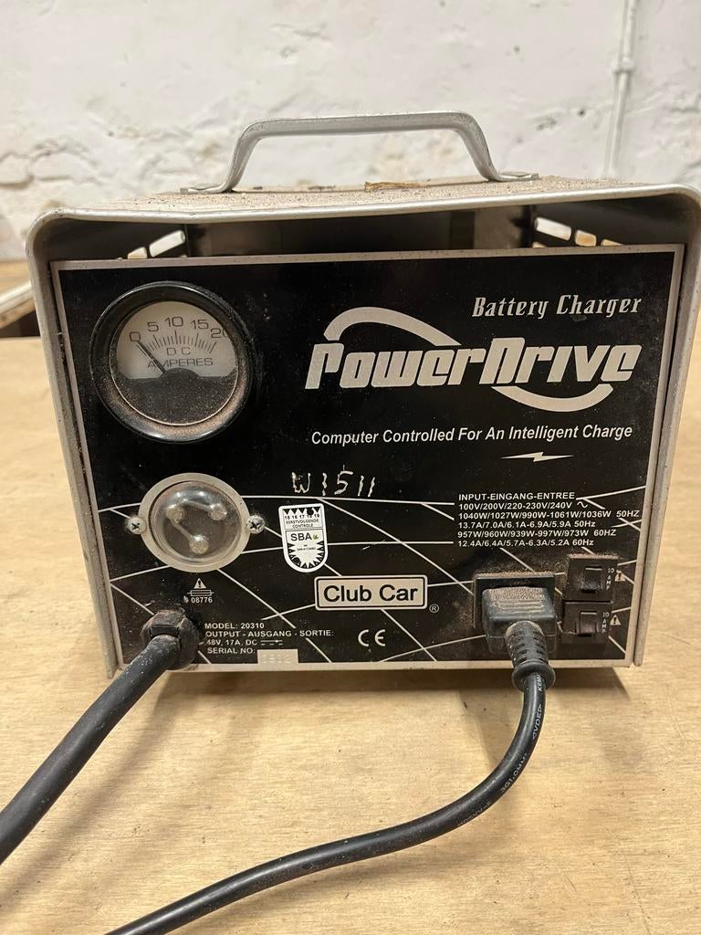 Lader Golfcar Golfkar 48V, Ophalen, Gebruikt