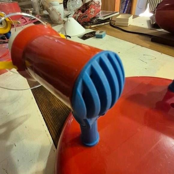 IKEA SMILA BLOMMA Plafondlamp Rood - Kinderkamer, Ophalen of Verzenden, Gebruikt, Kindvriendelijk, Speels, Modern