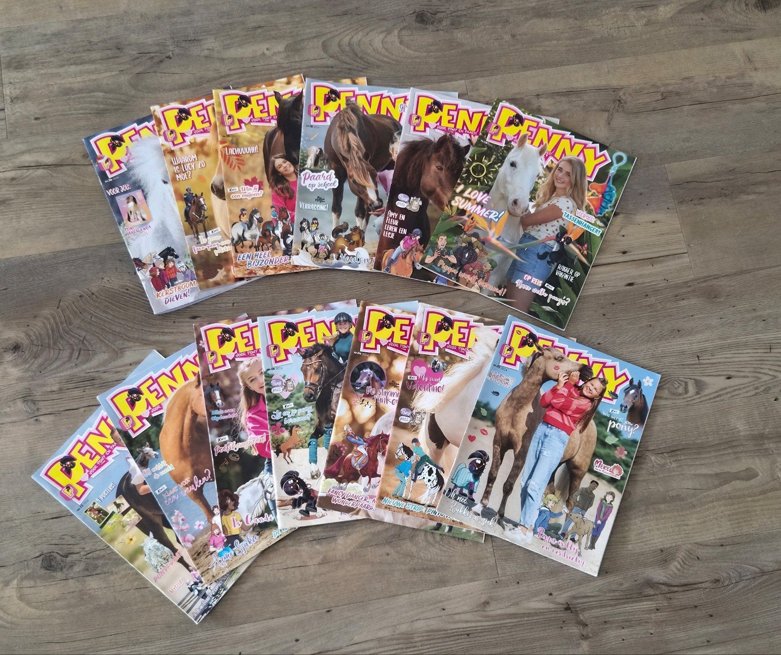 Grote collectie Penny tijdschriften en extra's, Ophalen, Gelezen