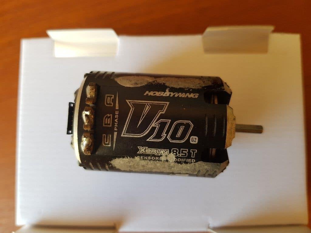 Hobbywing Xerun Sensored Brushless Motor 8,5T 4050KV, Elektro, Gebruikt, Ophalen of Verzenden, Schaal 1:10