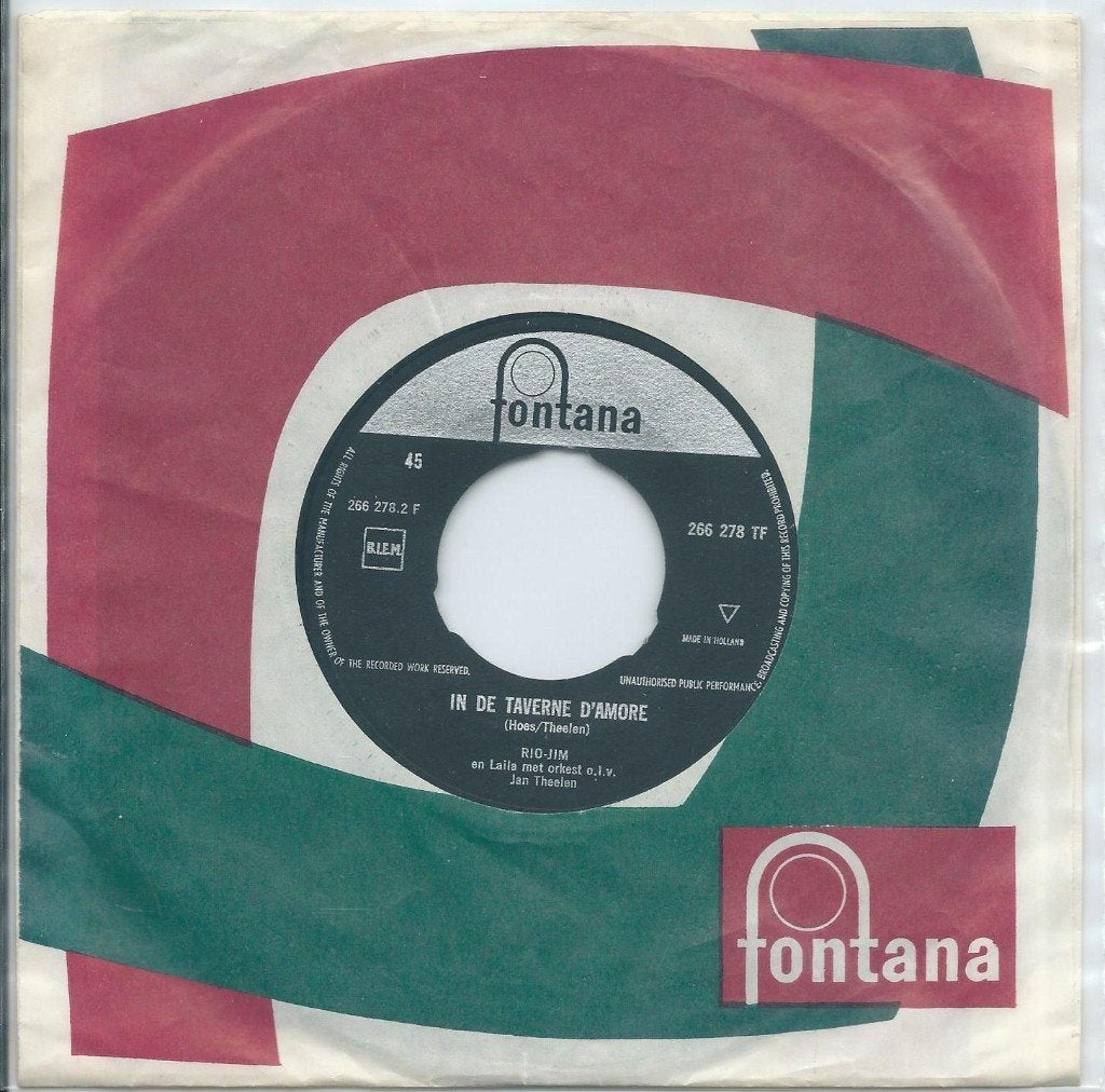 Vinyl Single Rio-Jim, Ophalen of Verzenden, Gebruikt, Nederlandstalig