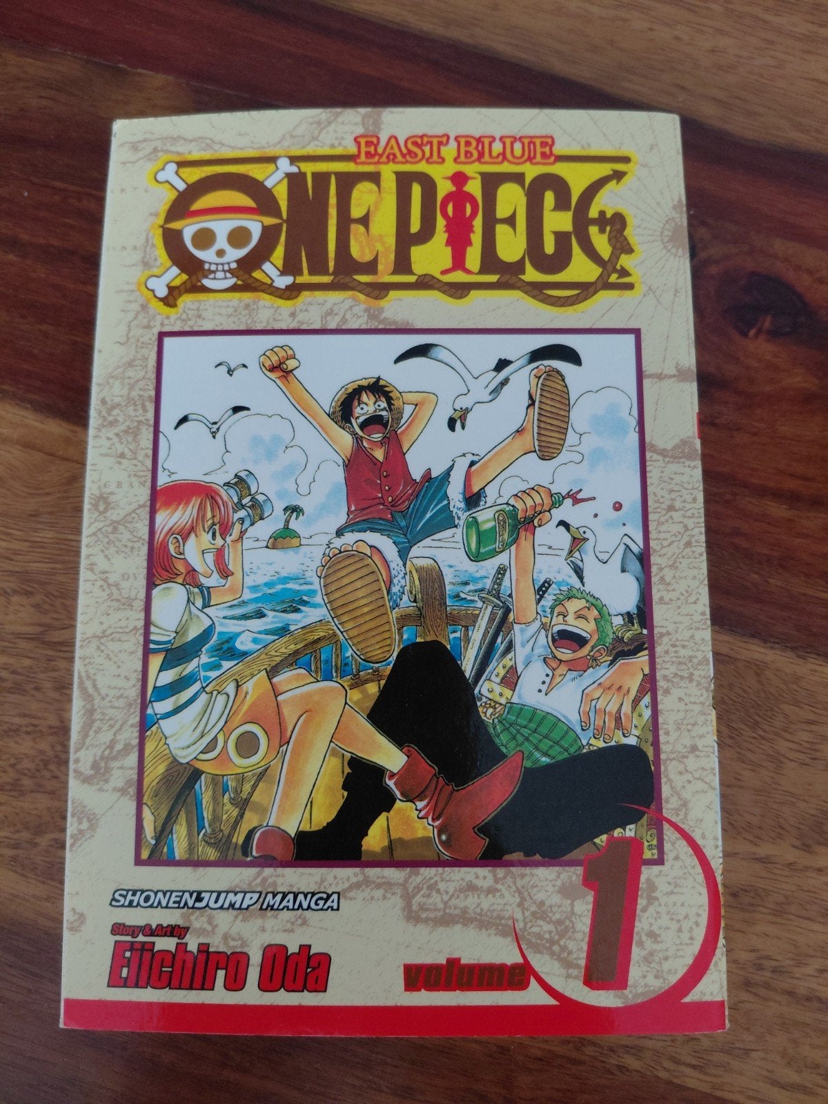 One Piece Manga Deel 1 - Shonen Jump Manga, Eén stripboek, Ophalen of Verzenden, Zo goed als nieuw, Eiichiro Oda