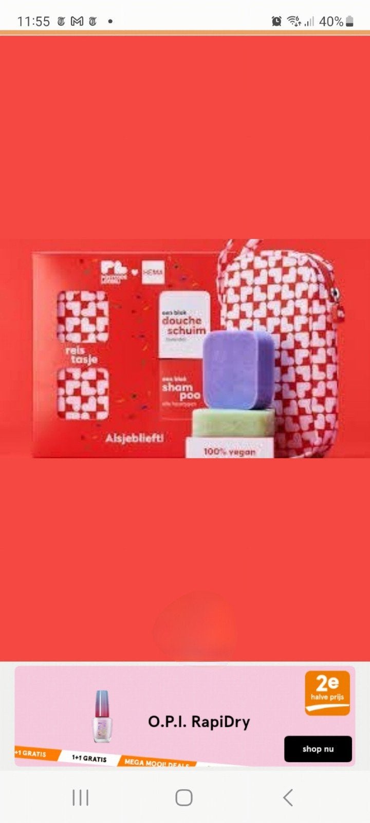 Reisset, shampoo & doucheschuim, Ophalen, Nieuw, Bad & Douche