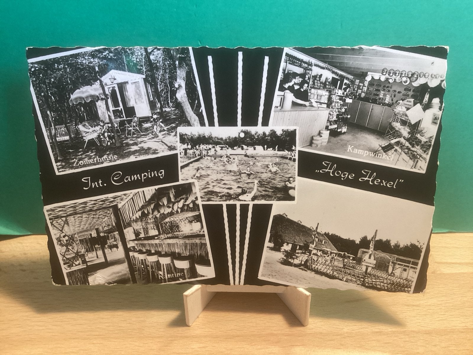 Int. Camping en Bungalowpark "Hoge Hexel".   562, Verzamelen, Ansichtkaarten | Nederland, Ophalen of Verzenden, 1960 tot 1980