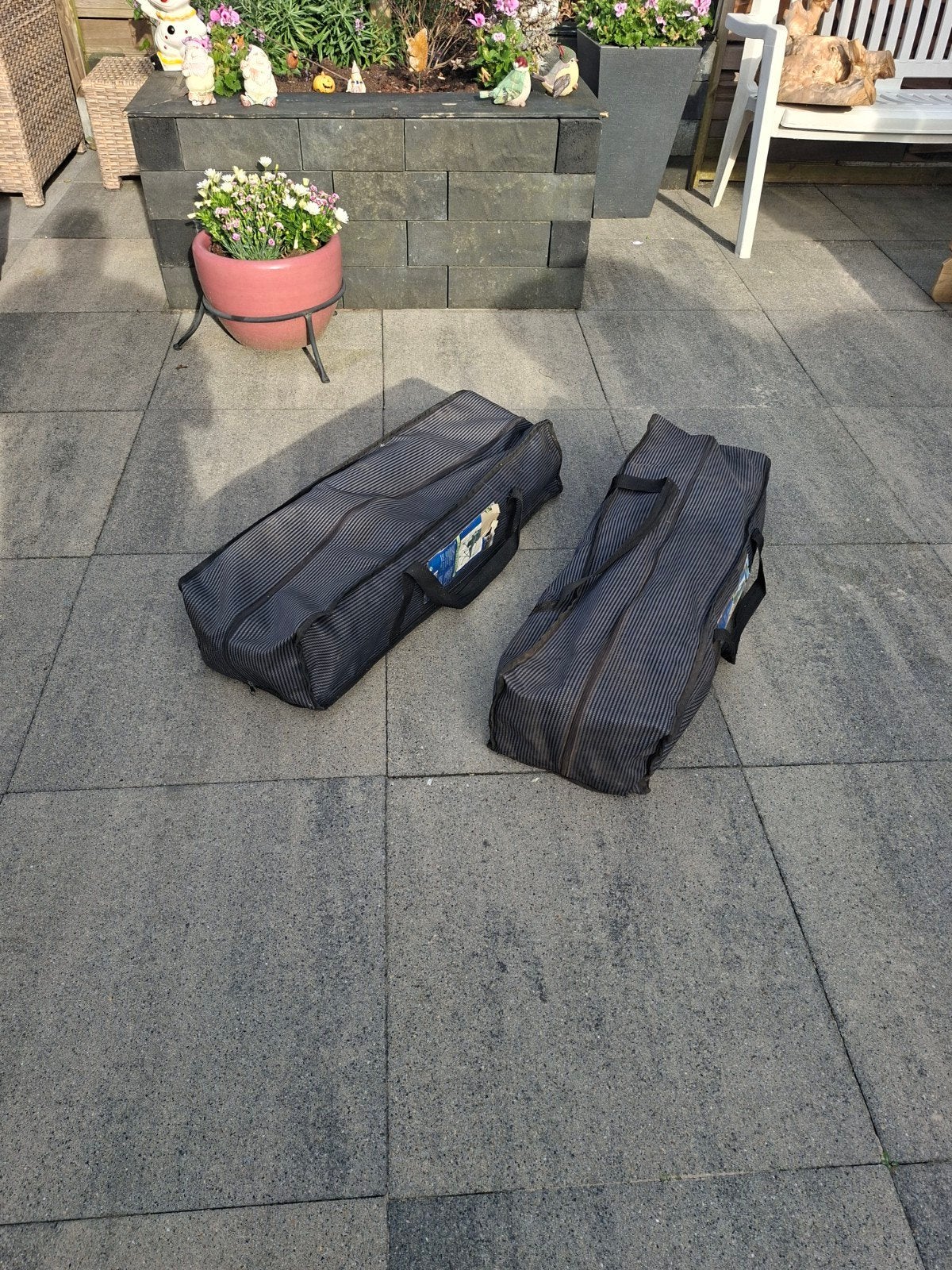 2x Campingstoel opvouwbaar met draagtas, Ophalen of Verzenden, Gebruikt, Campingstoel