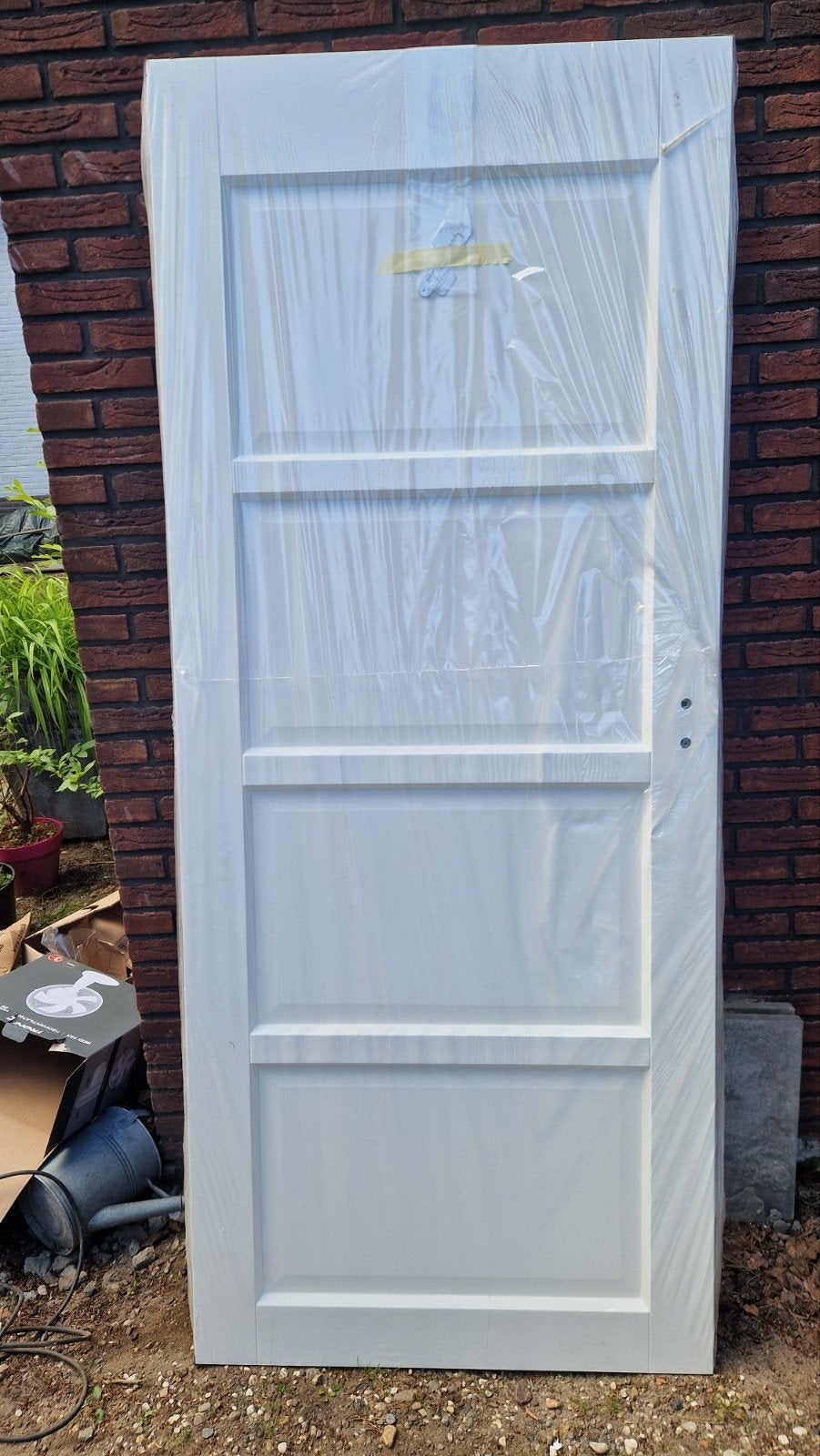 5 stuk Nieuwe  Weekamp paneeldeuren, wit, 218 * 88 cm, Ophalen, Binnendeur, Nieuw, 200 tot 215 cm