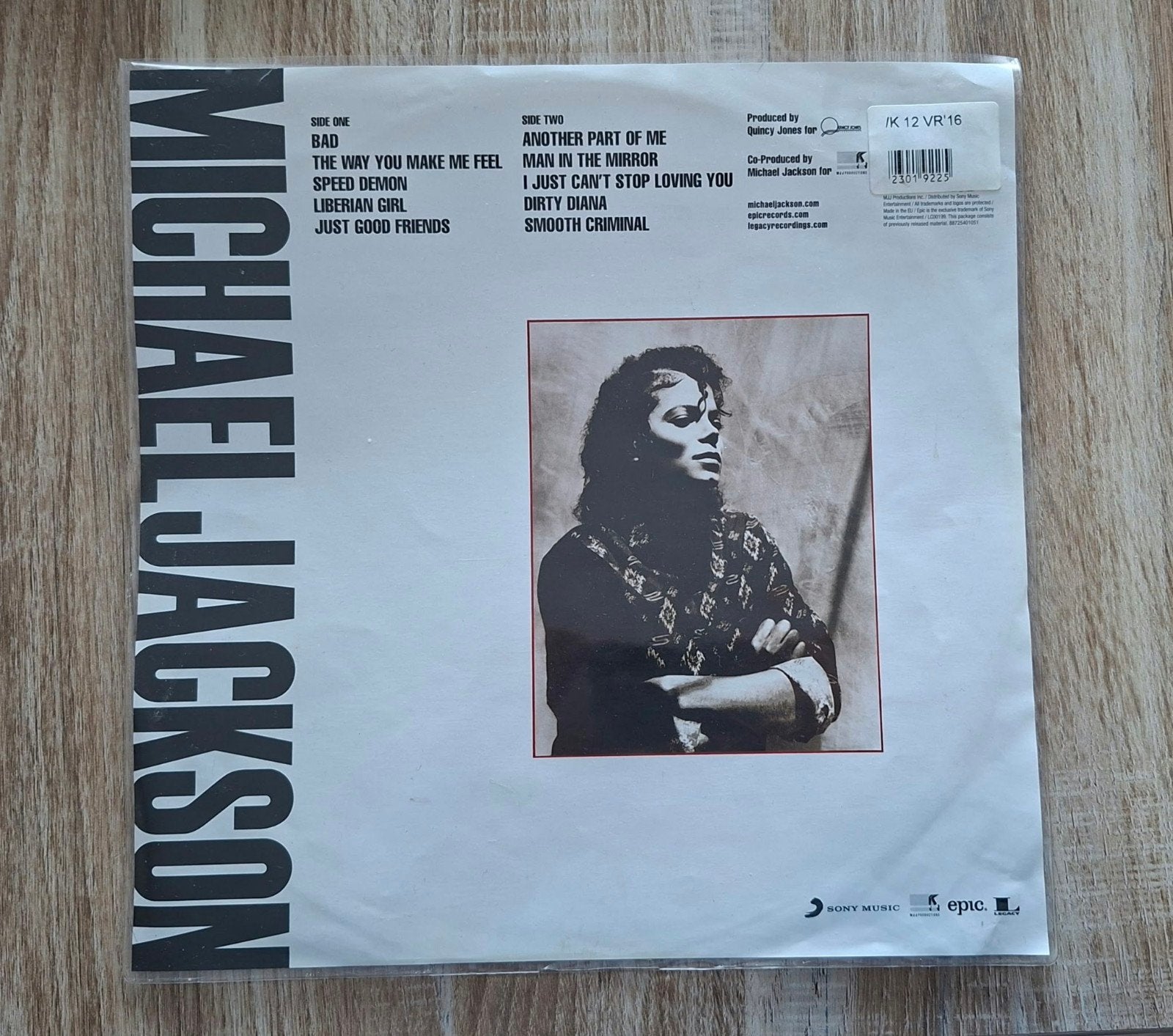 Michael Jackson - Bad 25 Picture Disc LP (Limited Edition), LP, Gebruikt, Pop, 12 inch
