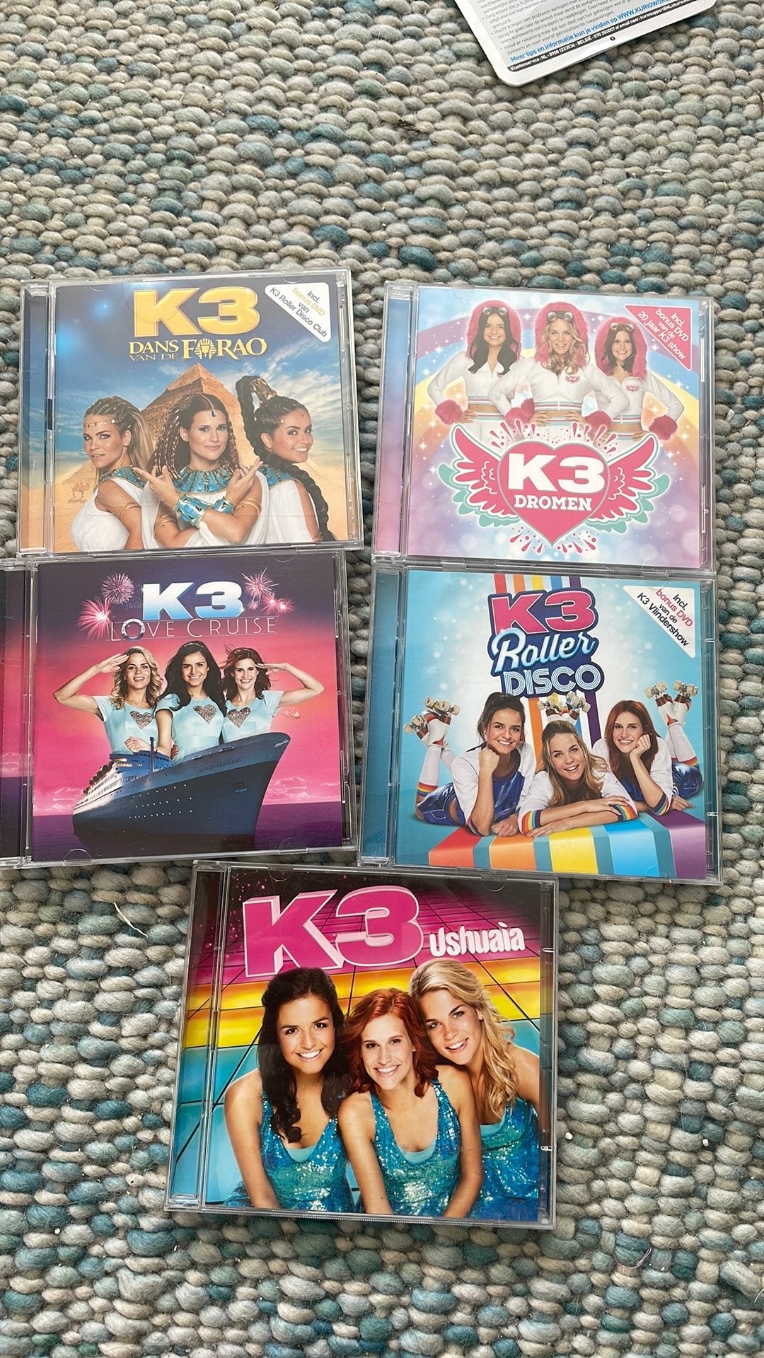 K3 cd”s, Ophalen of Verzenden, Zo goed als nieuw