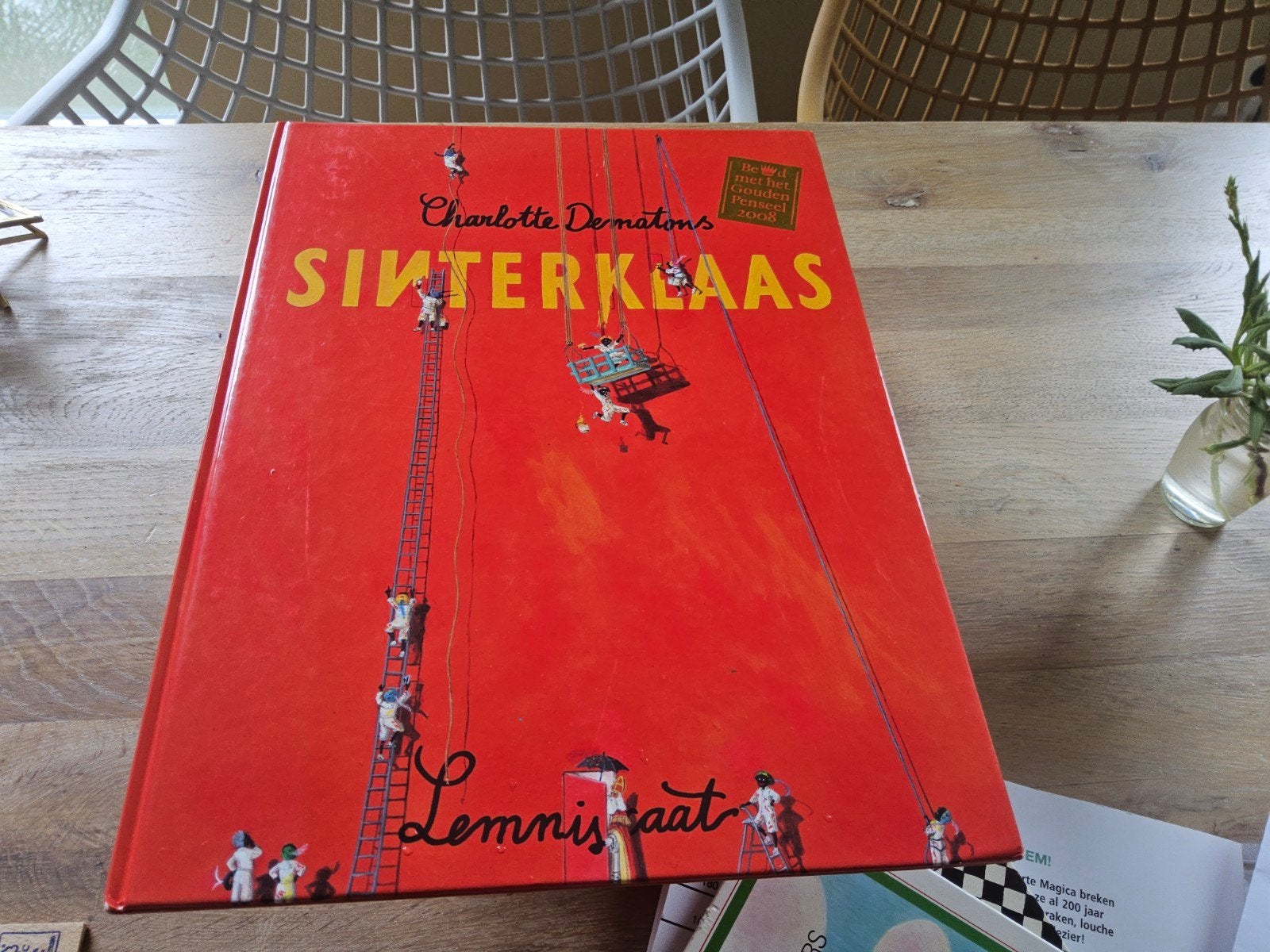 Sinterklaas - Charlotte Dematons (Prentenboek), Ophalen of Verzenden, Zo goed als nieuw, Charlotte Dematons, Fictie algemeen